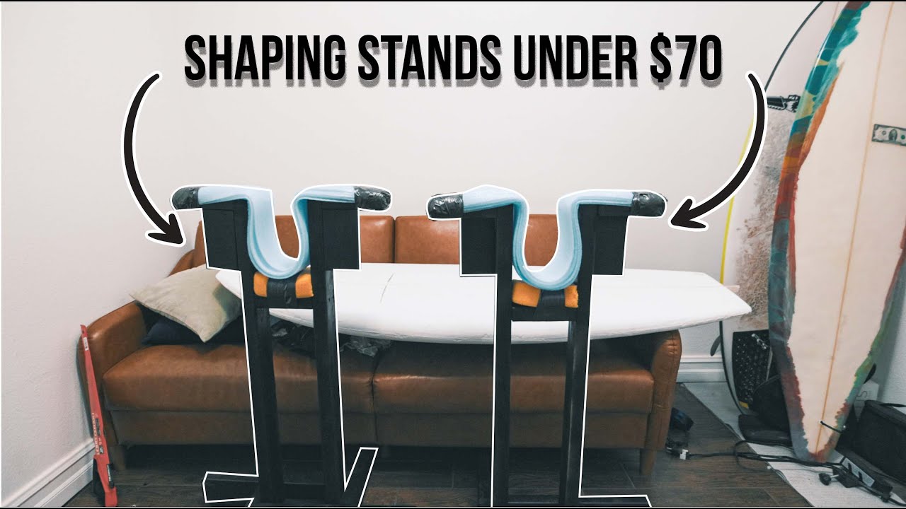 Making a SurfBoard Shaping Stand for Under $70