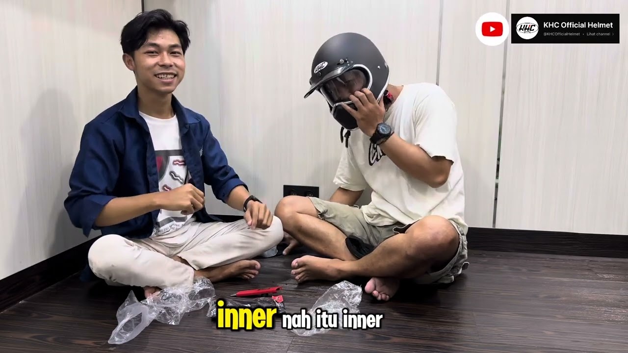 UNBOXING HELM CAKIL KHC FULL FACE || KHC OFFICIAL HELMET