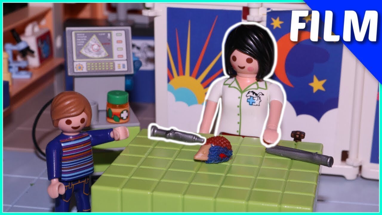 Playmobil Film deutsch Beim Tierarzt 👩🏻‍⚕️Spielzeug Kinderfilm