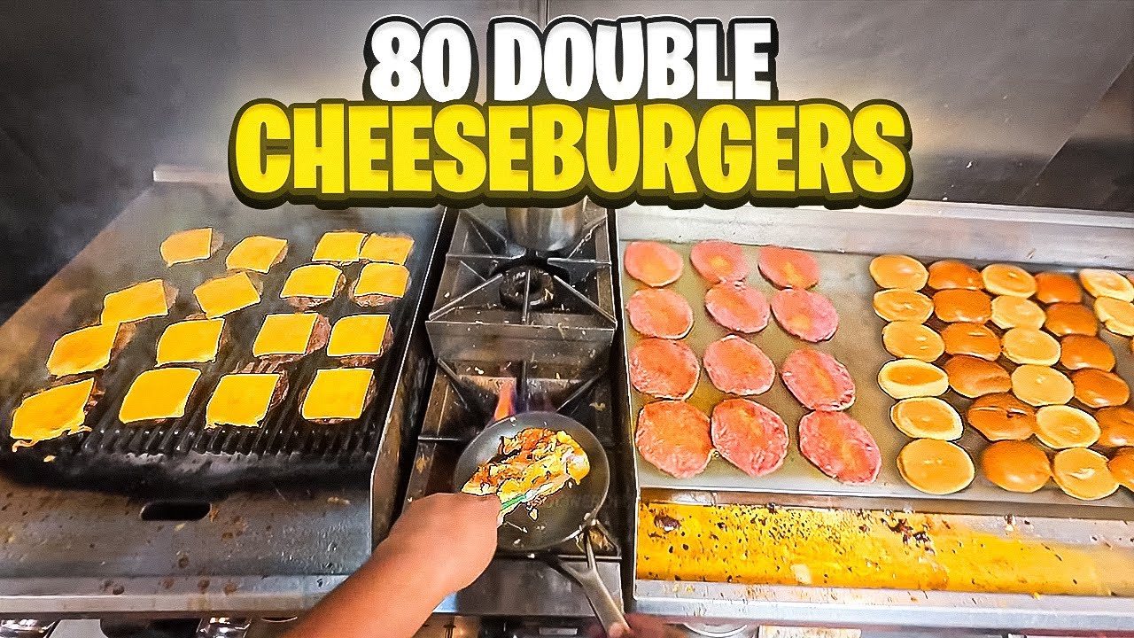 EPIC COOK-OFF | 80+ Double Cheeseburgers