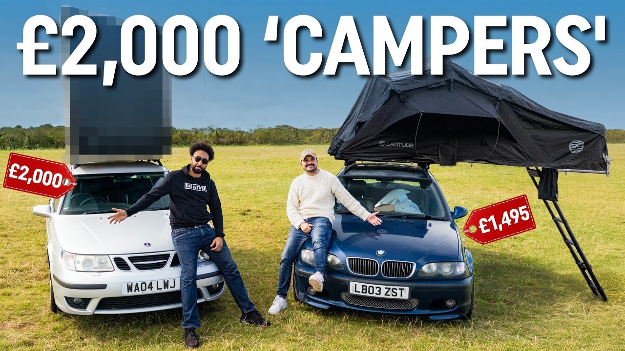 We Converted Our £2,000 Estate Cars into Campers!