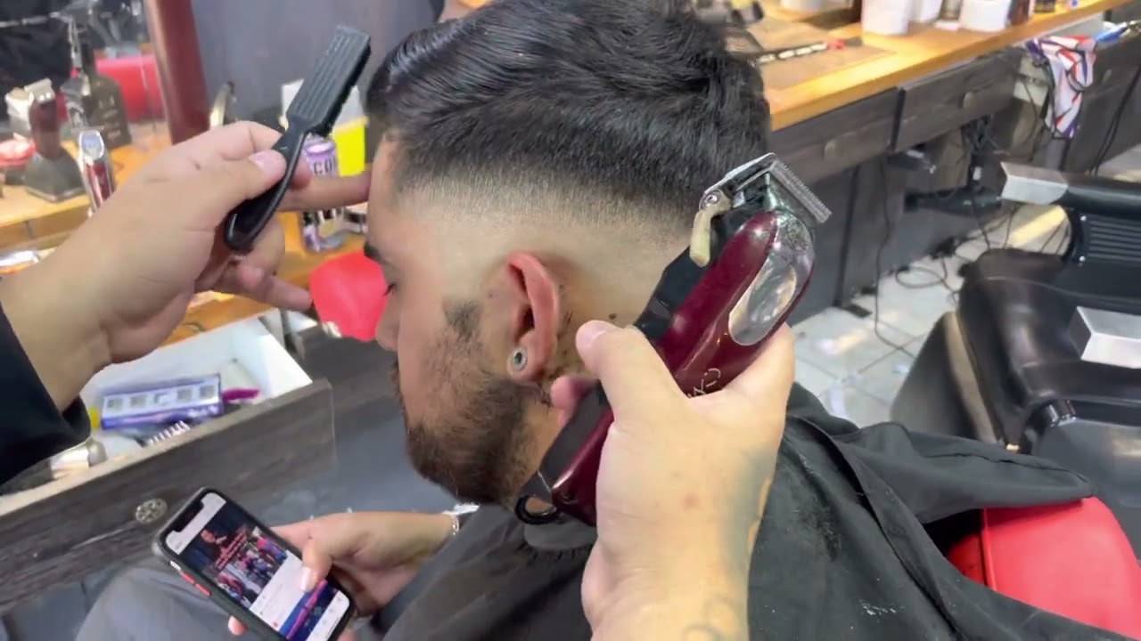 Cómo hacer un fade Medio con solo 3 peine 0.5, 1.5 y 3
