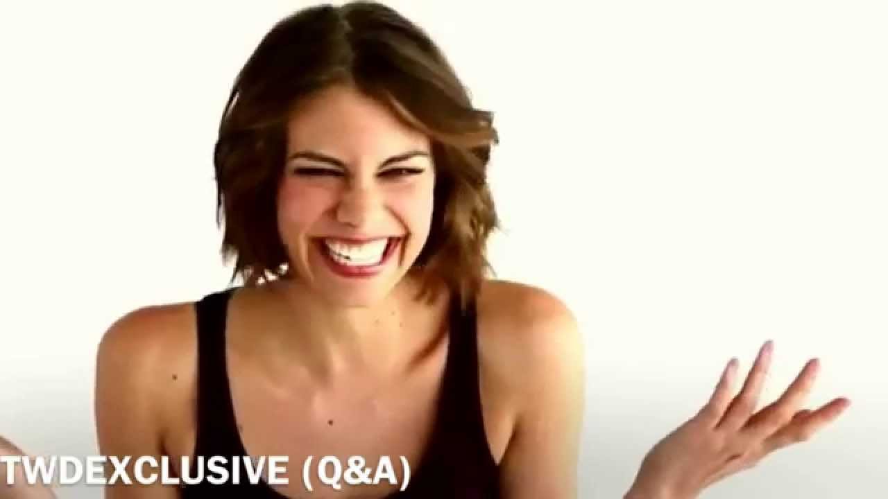 Lauren Cohan Funny Moments 2013-2014