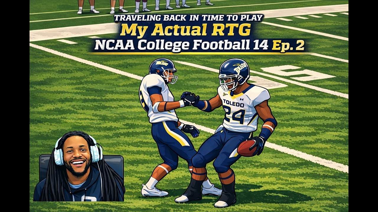 NCAA College Football 14 Road To Glory…. With myself?!?!? | Season 1Ep. 2