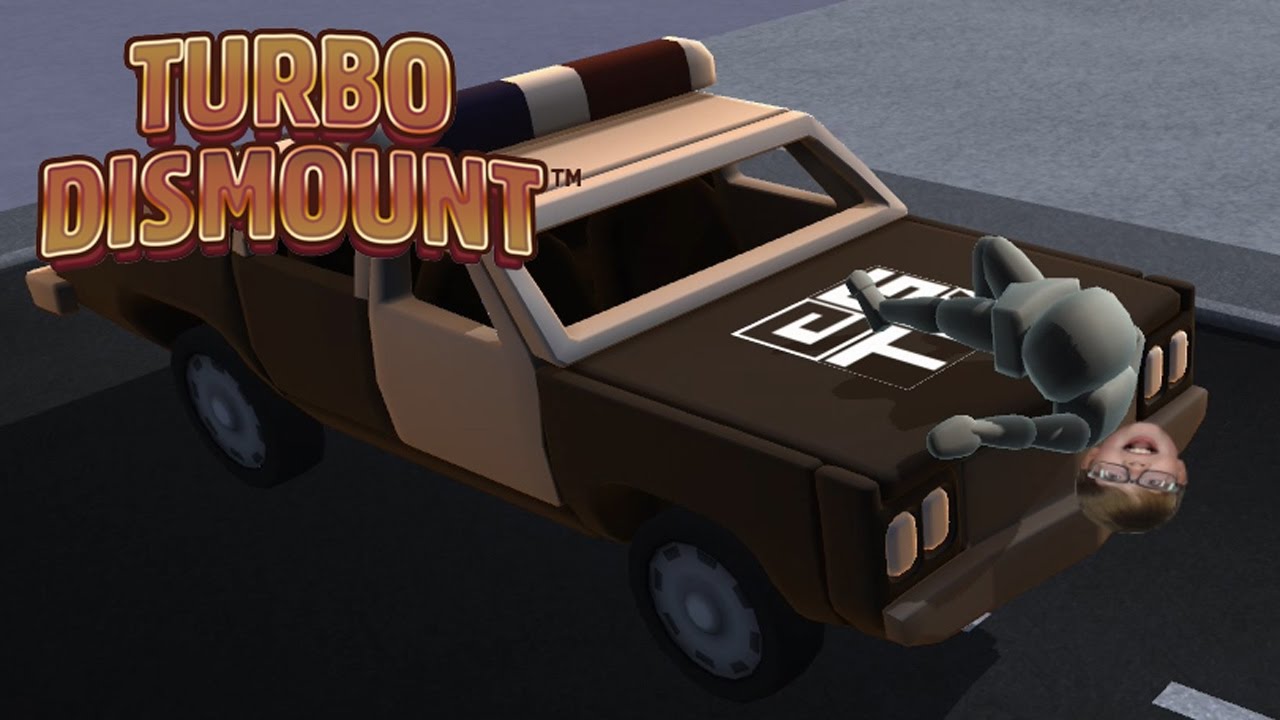 I CRASHED A POLICE CAR! Turbo Dismount | Steam Game