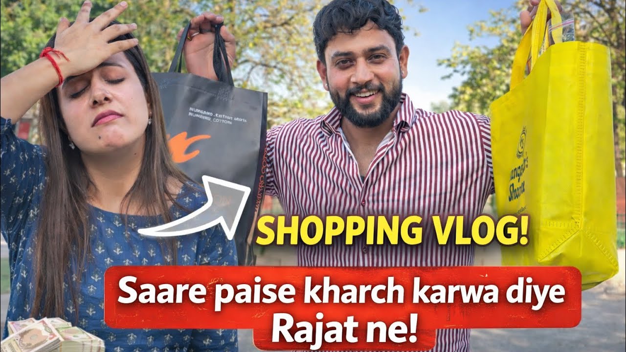 Shopping Vlog 🛍️✨ | Couple Fun Day