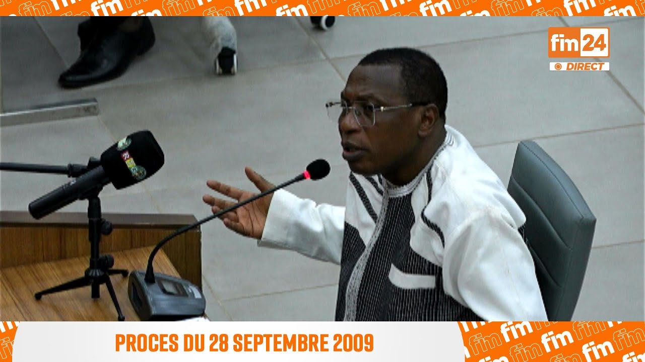 PROCES DES EVENEMENTS DU 28 SEPTEMBRE 2009 MOUSSA DADIS CAMARA A LA BARRE