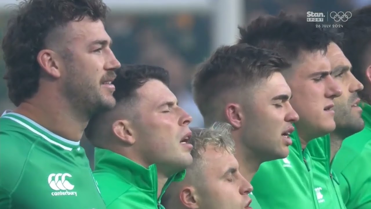 Ireland National Anthem - Ireland's Call - Springboks vs Ireland Loftus Versveld 06 July 2024