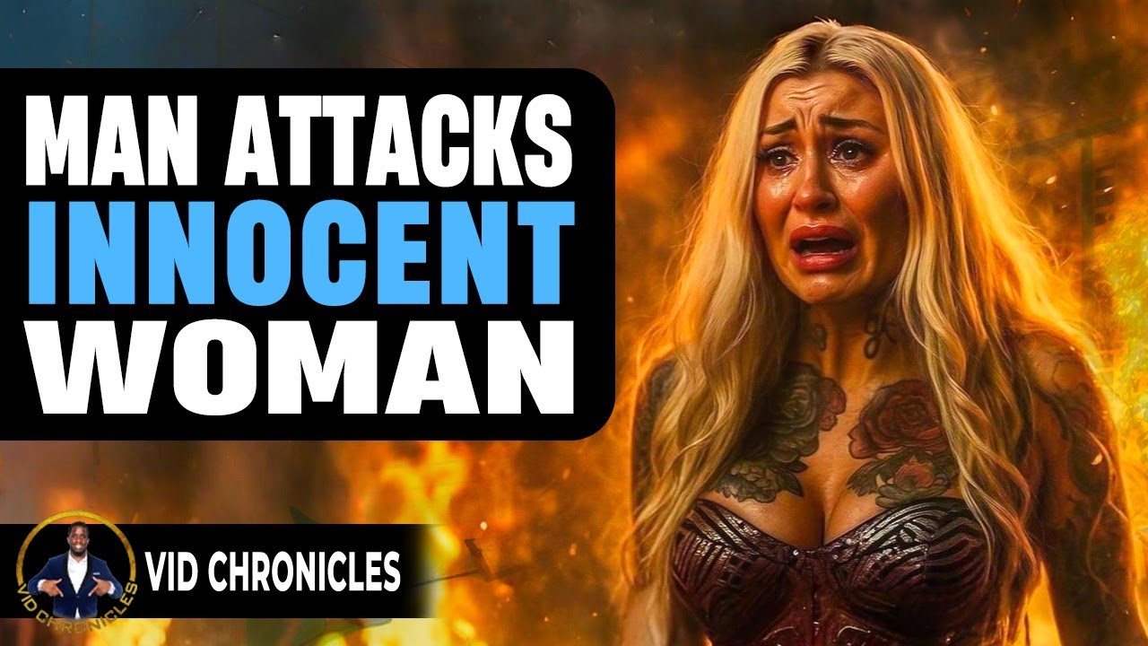 Man Attacks Innocent Woman | Vid Chronicles.