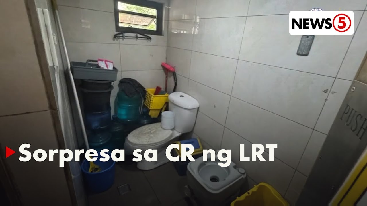 Sarado at maruming CR, nadiskubre ni DOTr Acting Sec. Banoy Lopez sa Pedro Gil LRT station