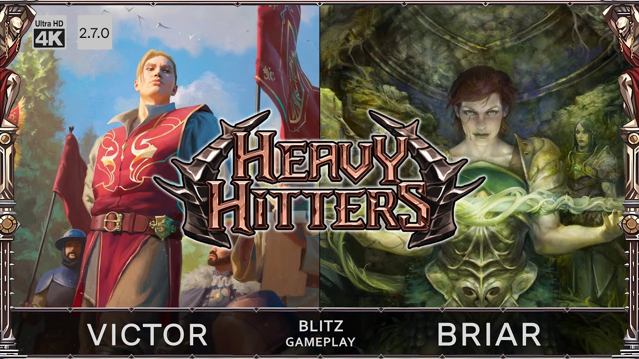 Rapid Rumble. Victor vs Briar. Blitz Gameplay - Flesh and Blood TCG