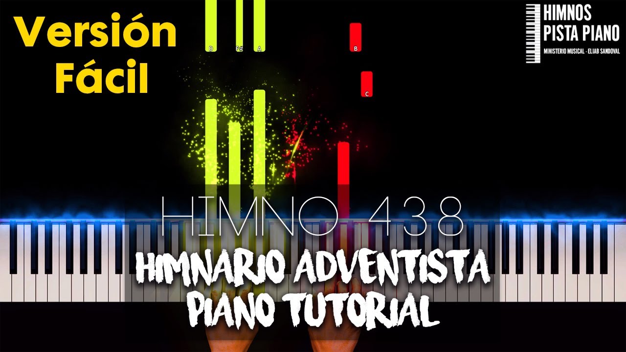 HIMNO 438 - Mira hacia Dios | Easy Piano Tutorial + Partitura