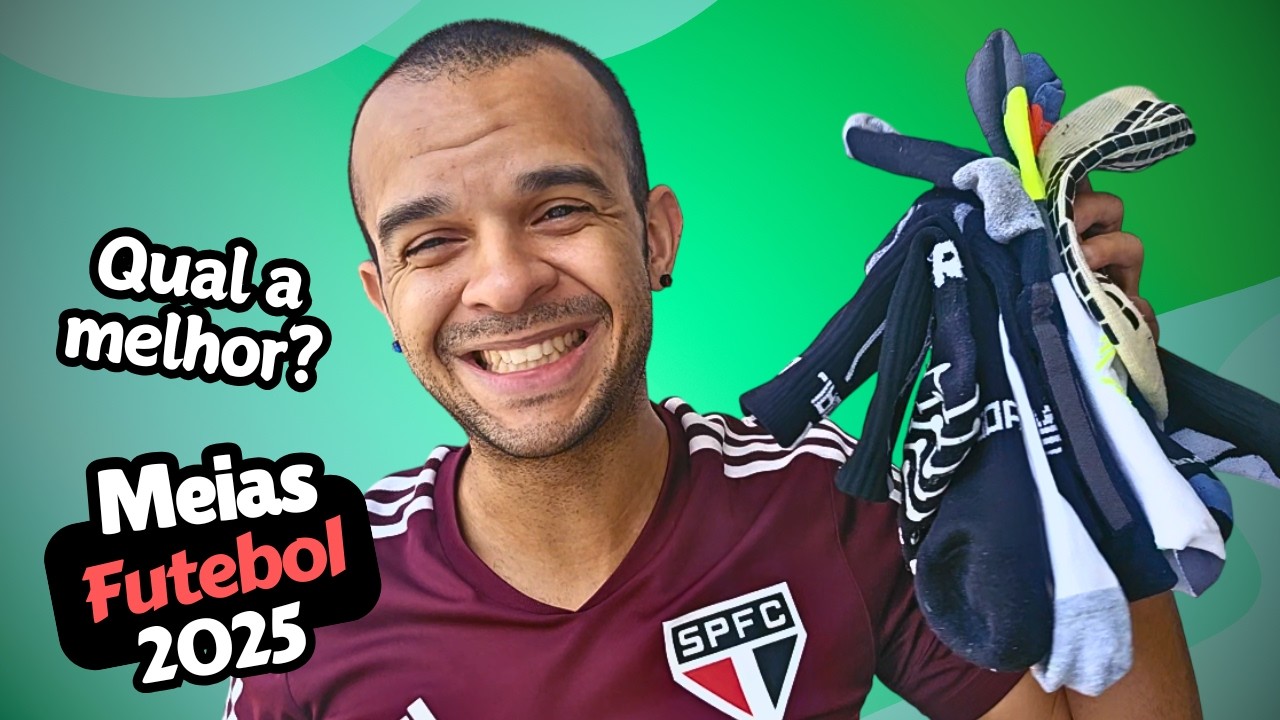 Testei várias meias para jogar futebol, qual será a melhor? ProSocks? Goal? Lupo? Descubra! 👀