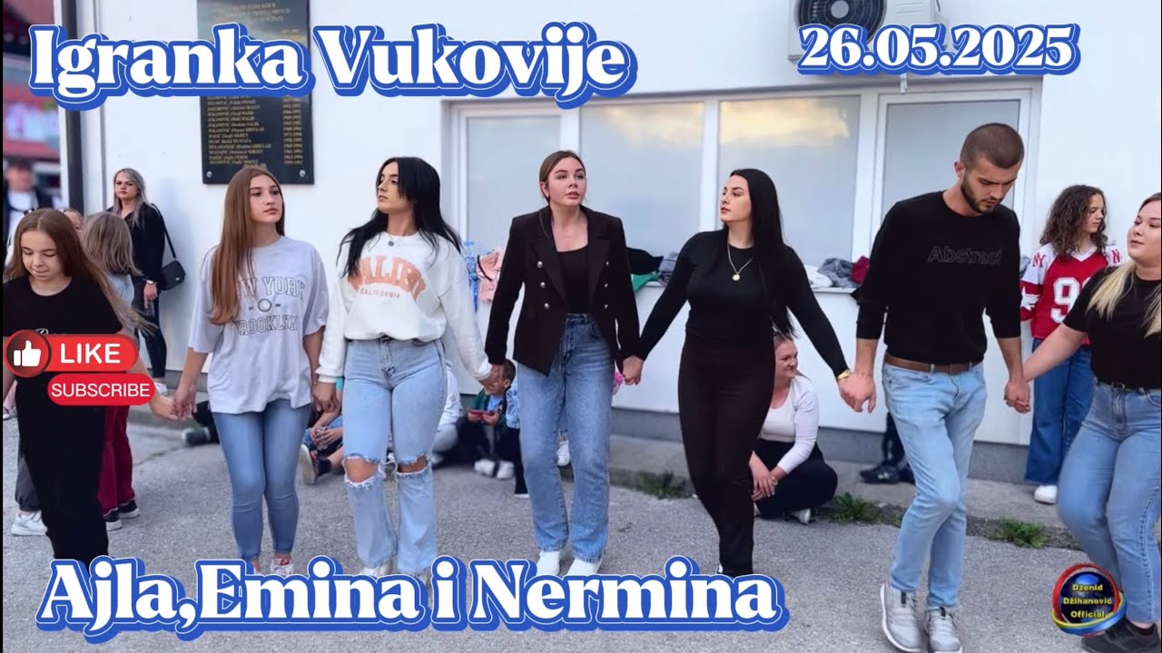 Kad igraju Ajla,Emina i Nermina gledat je milina / Igranka Vukovije (26.05.2025) Mirsada i Jarani