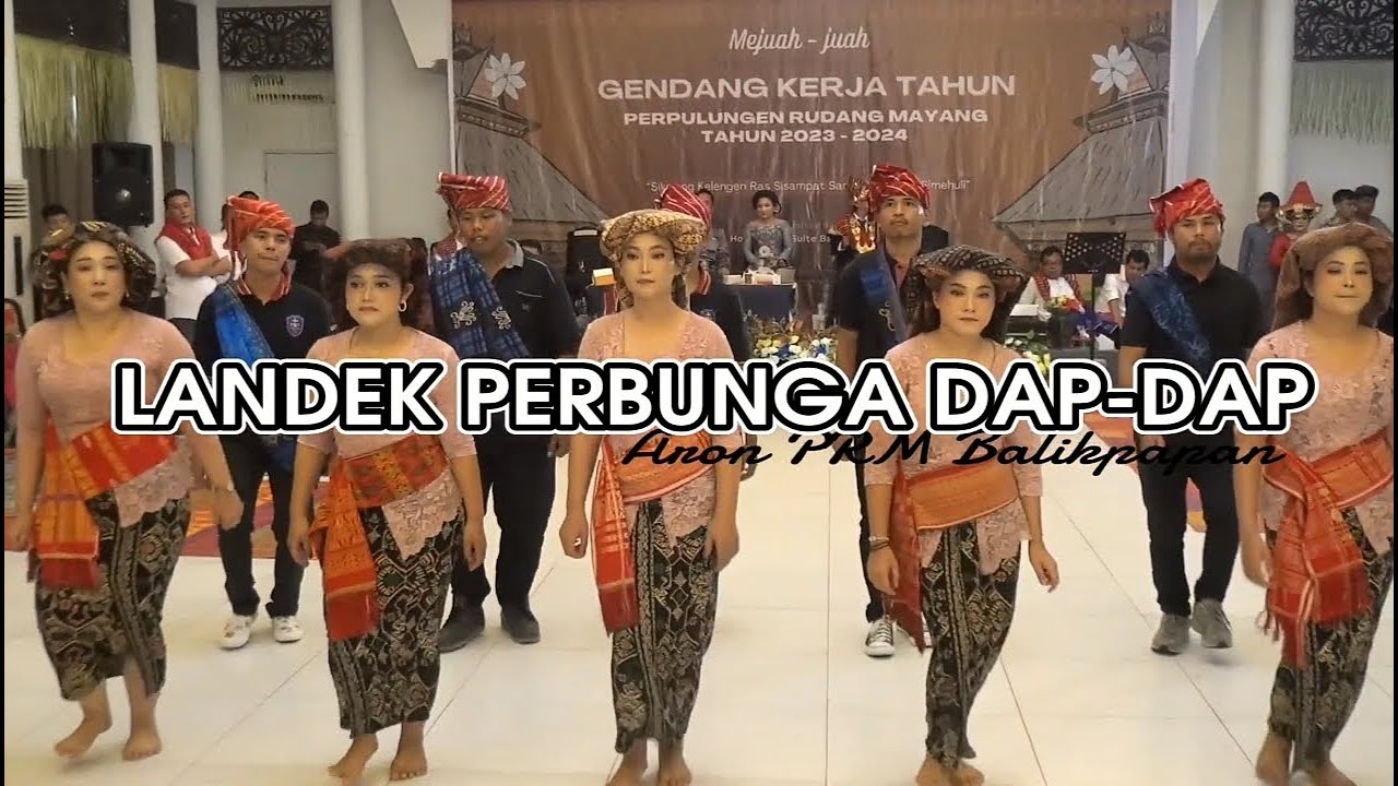 Kerja Tahun 2024 || Landek Tarian Dap-Dap & Beras Pulut Aron PRM Balikpapan Th.2023-2024 Hari 1