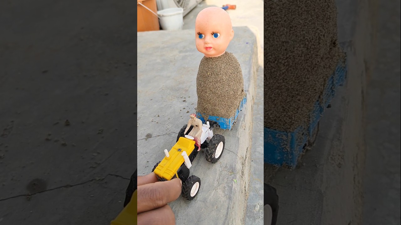 mini tractor 🚜😨 Balu overload videos automobile ||#shortfeed #viral​ #trending ​#explore ​#trend​
