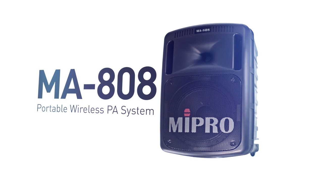 MA-808 Portable Wireless PA System