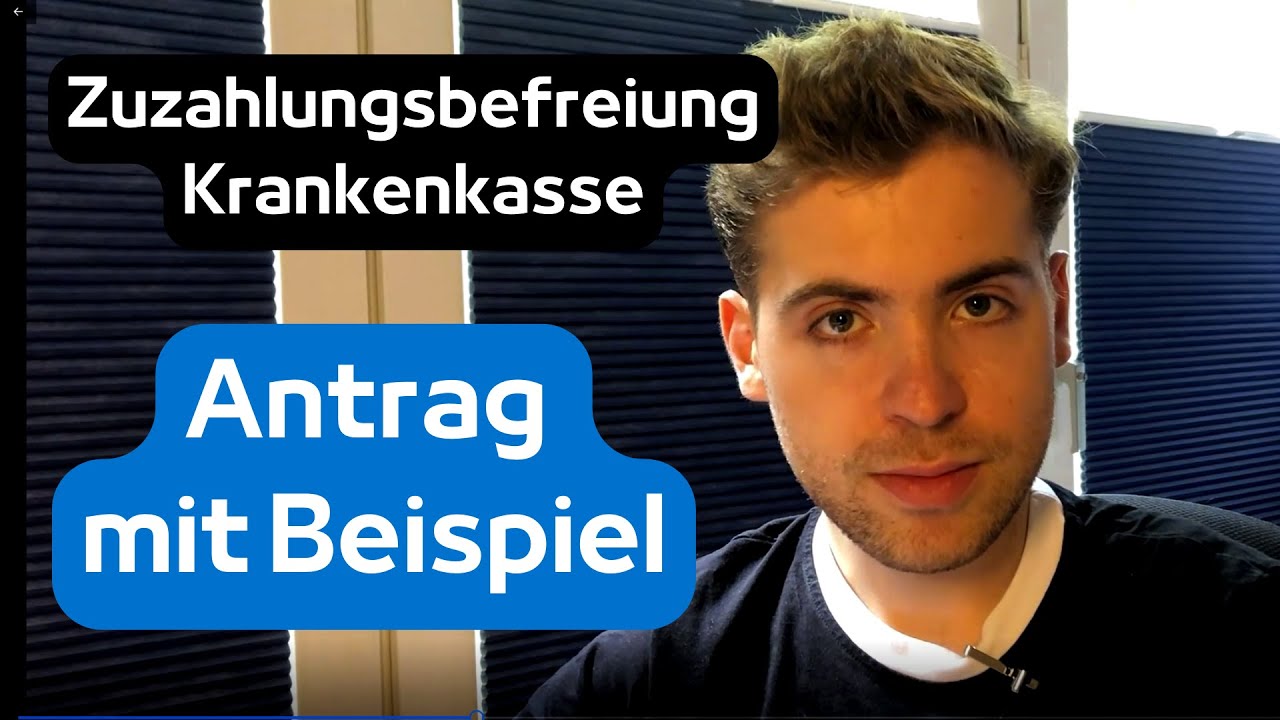 Zuzahlungsbefreiung Antrag mit Beispiel (10€ & mehr für Medikamente, Physio & Co. meiden)