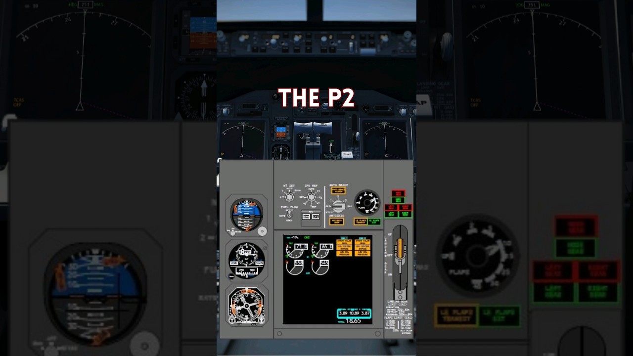 THE P2 ON THE B737: THE CENTER INSTRUMENT PANEL 
