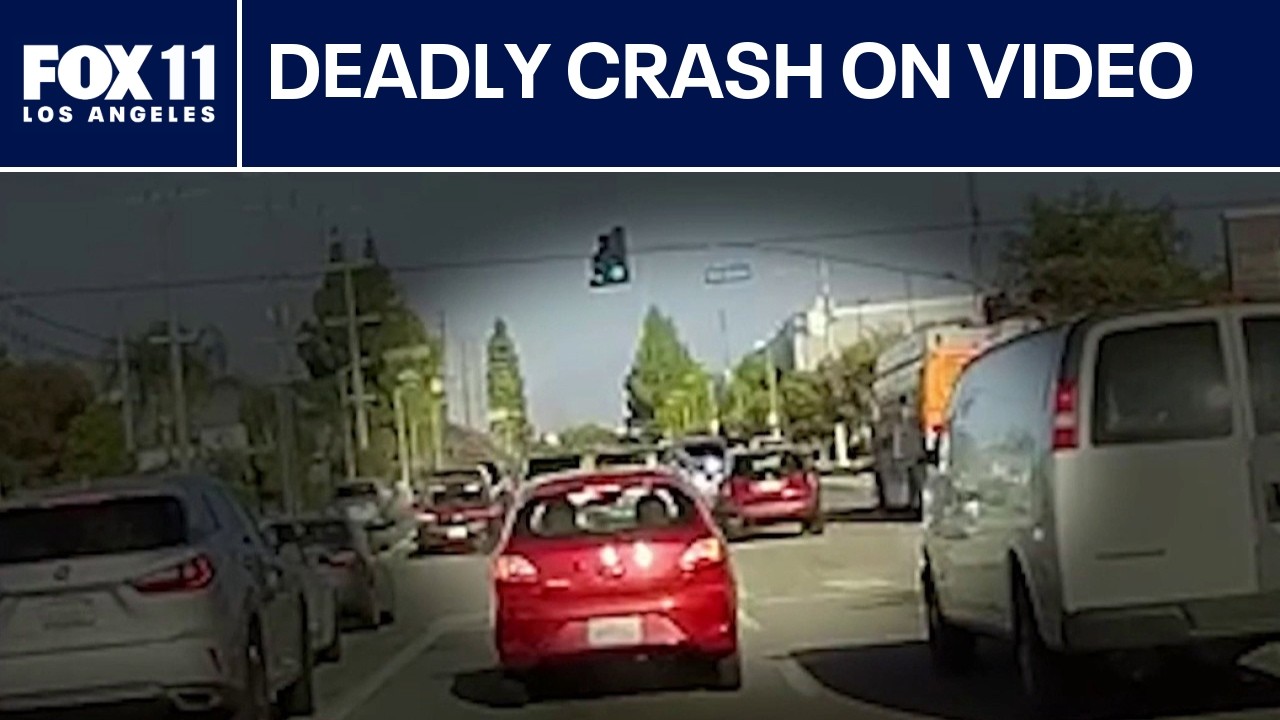 Video shows SUV crashing into Metro bus in Chatsworth