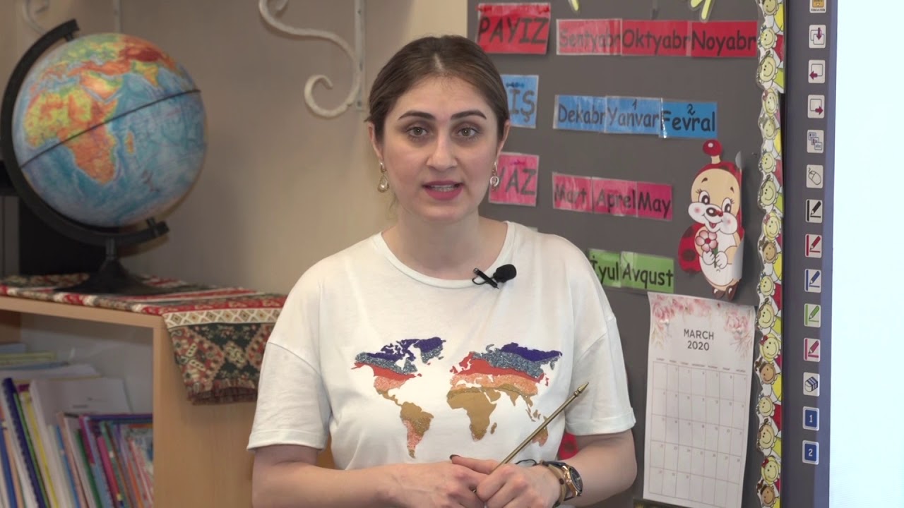 8 sinif Cografiya Etraf muhiti cirklendiren menbeler ve muhafize yollari  Pervane bayramova