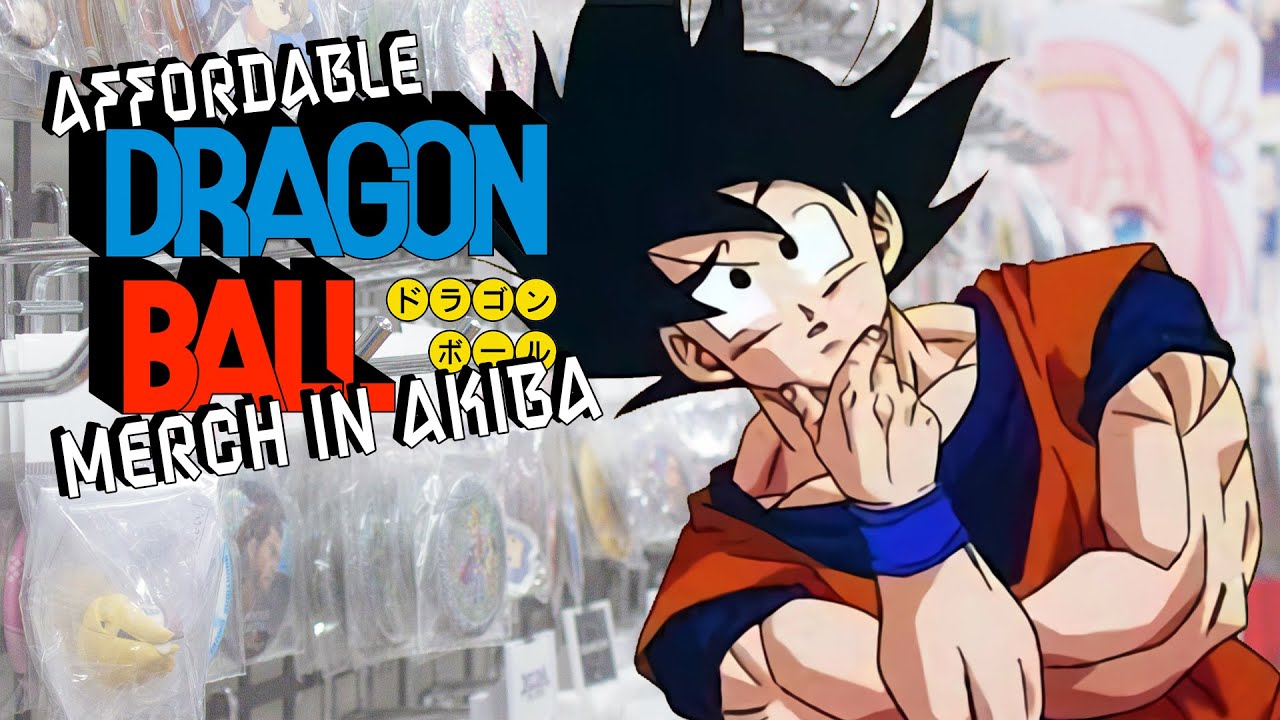 How Much Dragon Ball Merch Can You Get For $100? | Akihabara in Budget
