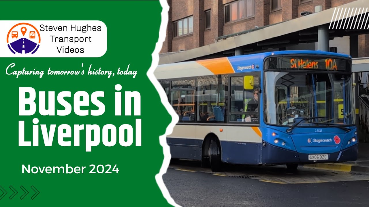 Buses in Liverpool | Bus Spotting | November 2024