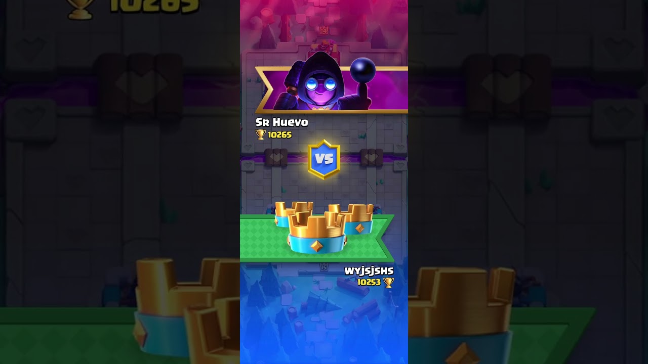 Dia 153 jugando Clash Royal 4 llegando a las 10300 copas 
