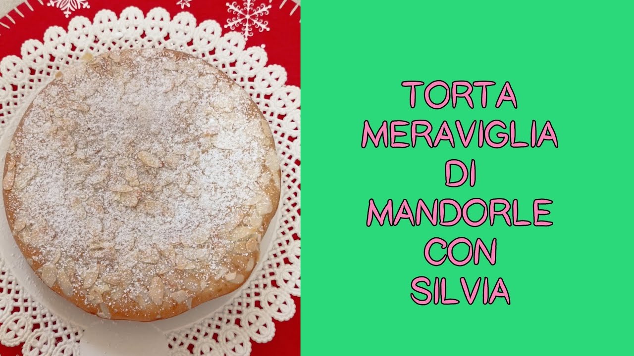 FRIGGITRICE AD ARIA - TORTA MERAVIGLIA DI MANDORLE