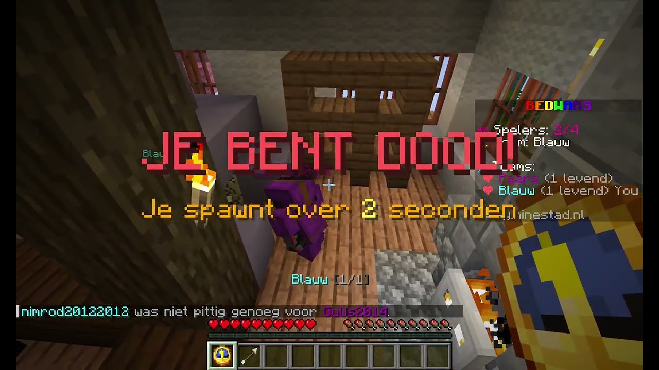 kortste bedwars potje ooit