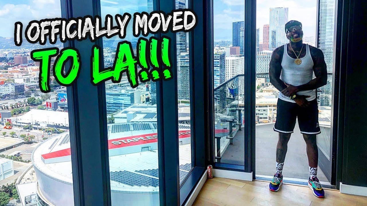 ITS OFFICIAL MOVING TO A PENTHOUSE IN DOWNTOWN LA!!!