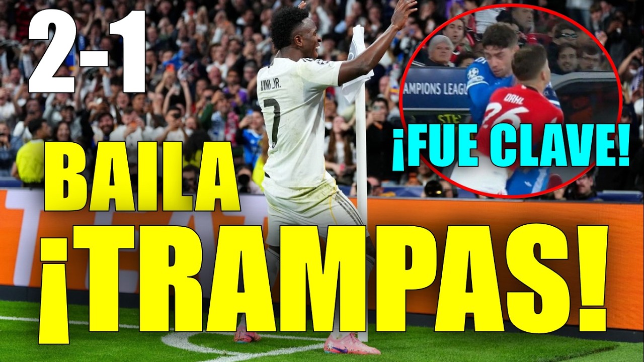 REAL MADRID A OCTAVOS… 😳 ¿JUGANDO COMO EQUIPO PEQUEÑO Y ESPERANDO ERRORES... ARBITRALES?