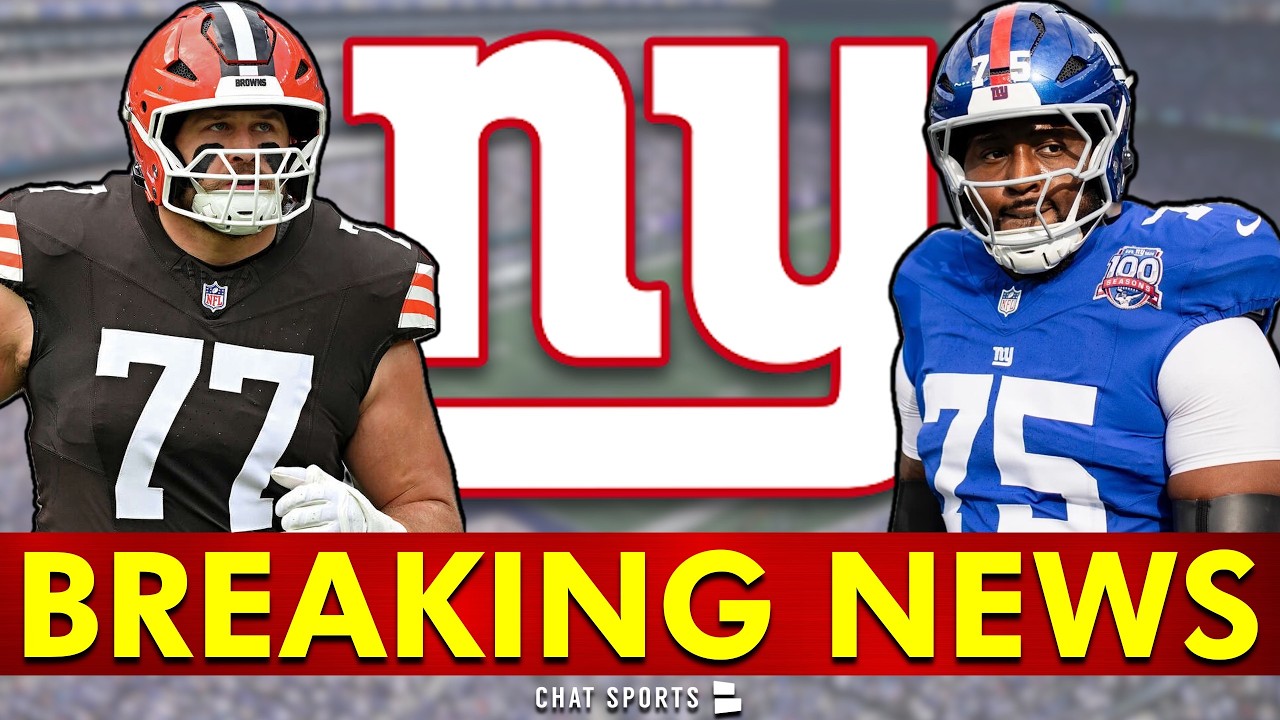 🚨New York Giants Just Got BREAKING NEWS ft. Wyatt Teller & Joshua Ezeudu