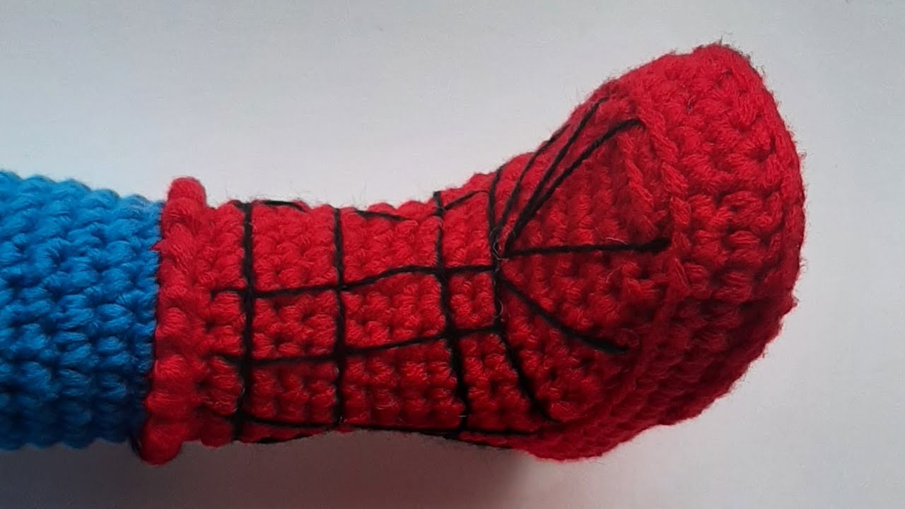 Amigurumi Örümcek Adam Yapımı! Bölüm 1: Çizme