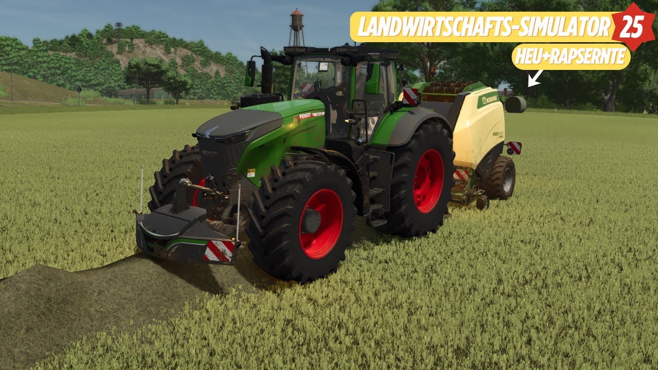 Krone BIG M verändert alles! | XXL Farm Heu + Rapsernte | Farming Simulator 25 | Live Gameplay