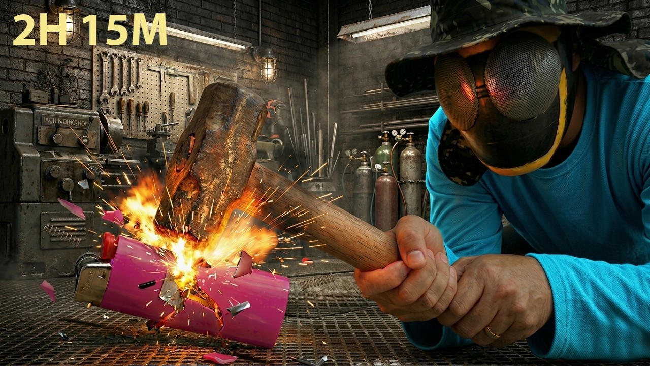 Зажигалка за 1 доллар: 2 часа огня и жестокий вердикт 🔨🔥