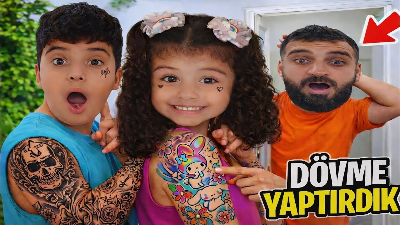 ADA AYAZ ANNESİ DÖVME YAPTIRDI !!! BABAMA DEV KIŞKIRTMA ‼️😯