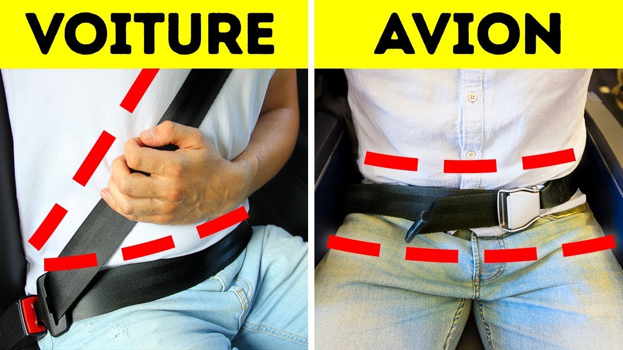 Pourquoi Les Avions N’ont-Ils Pas De Ceinture D’épaule Alors Que Les Voitures En Ont