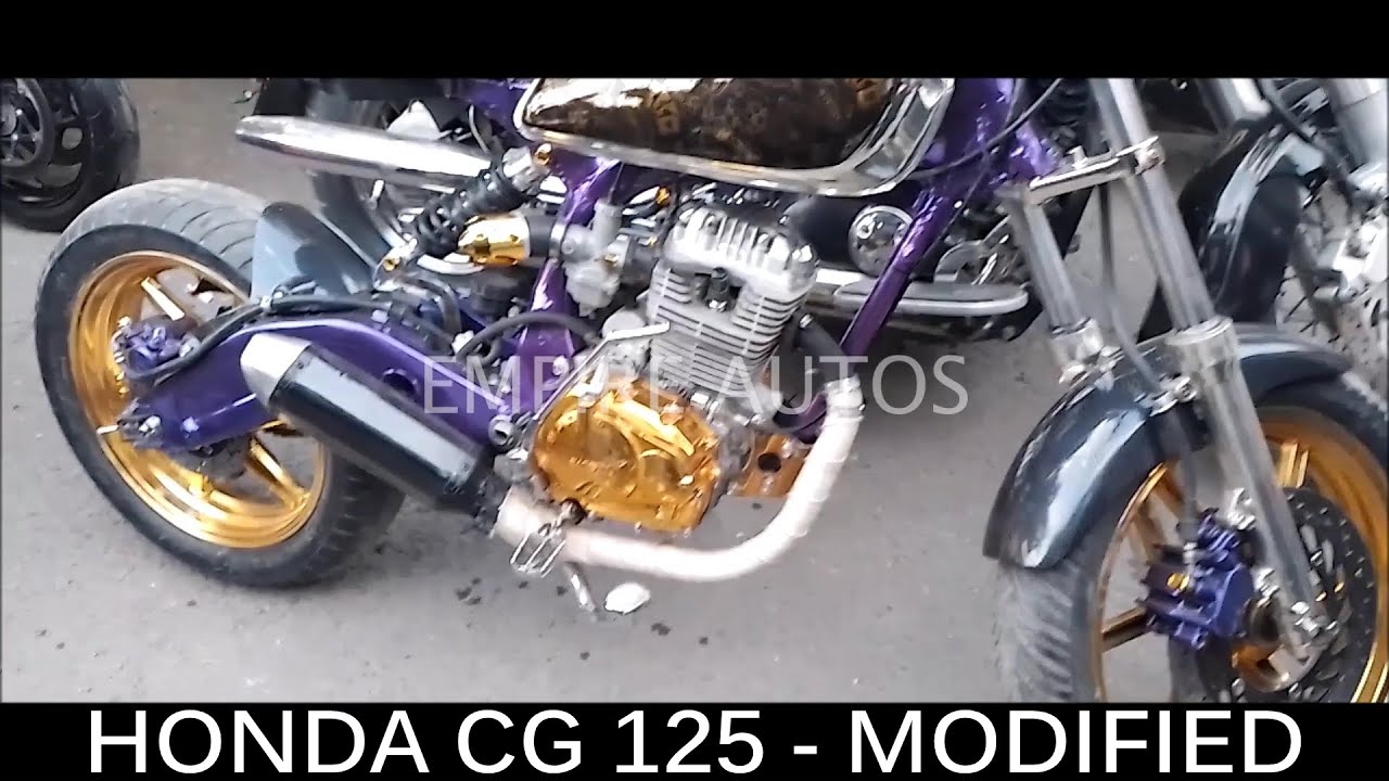 Honda CG 125 Modified | #cg125 #caferacer #modification #modified #heavybike #bikelover #custom