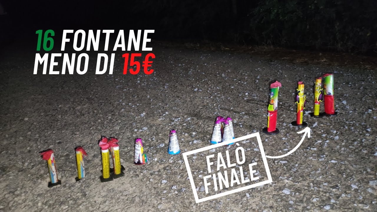 Quali sono le MIGLIORI FONTANE a BASSO COSTO ?! - Fontane da meno di 0,5€!