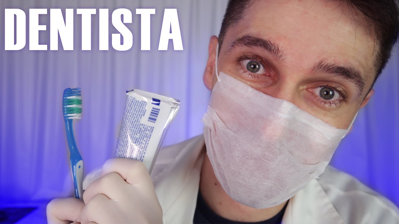 VOCÊ DEIXA EU ESCOVAR SEUS DENTES? - ASMR ROLEPLAY DENTISTA