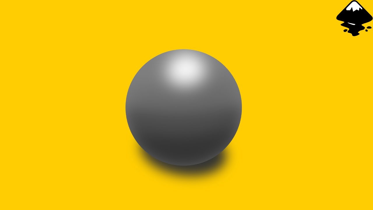 Create a 3D Ball in Inkscape