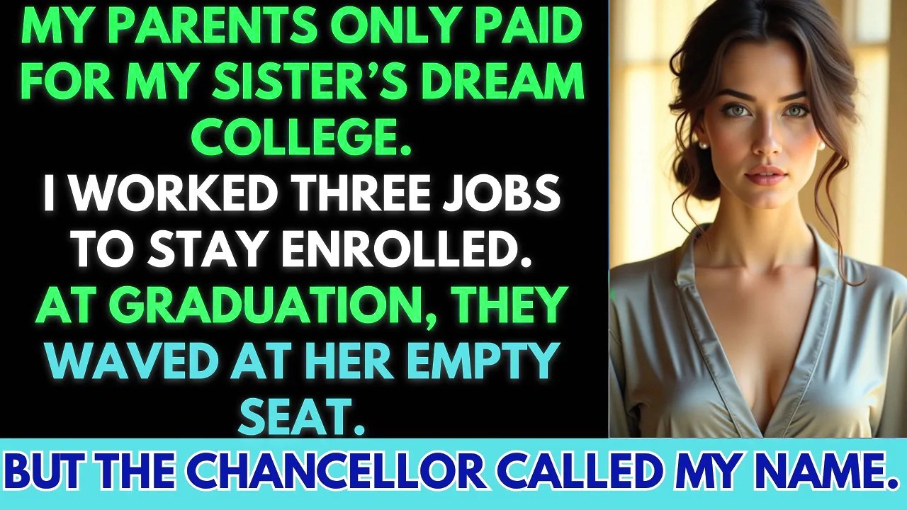 My Parents Only Paid for My Sister’s College — But Not a Cent for Mine. Until Graduation Day ...