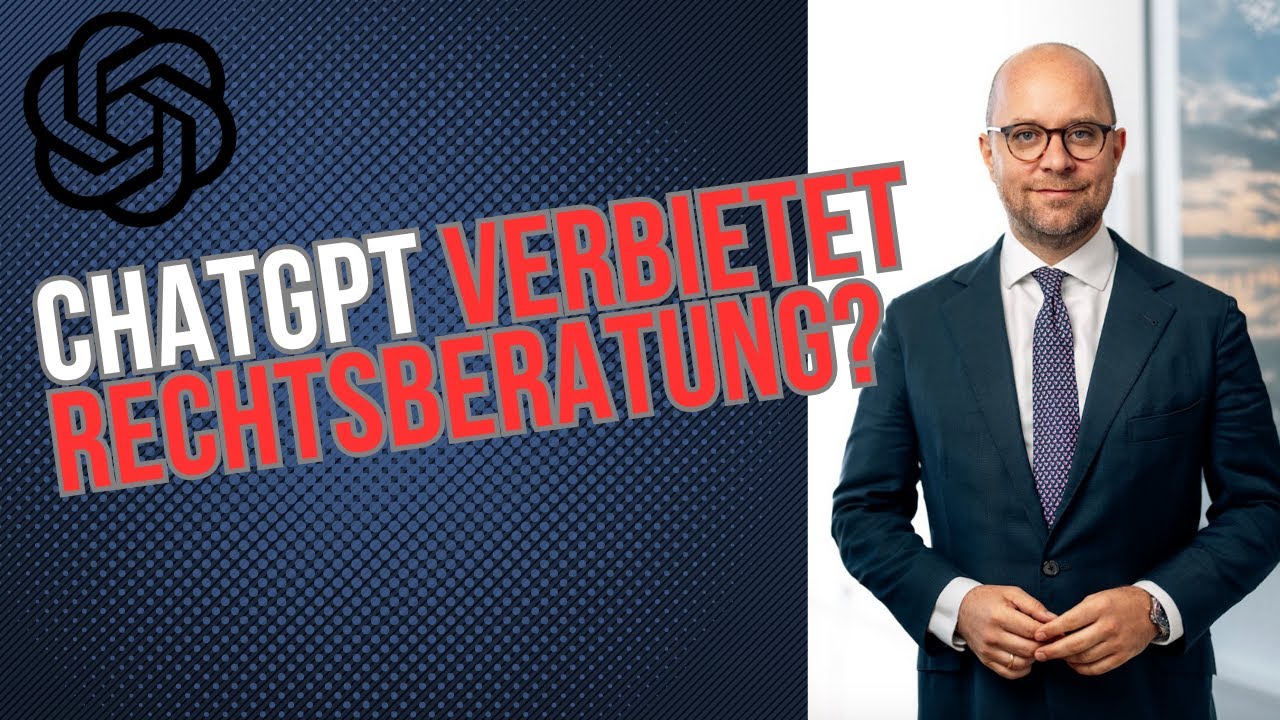 ChatGPT darf keinen Rechtsrat mehr geben – das steckt WIRKLICH dahinter