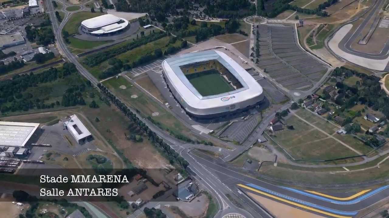 Le Mans survol 3D