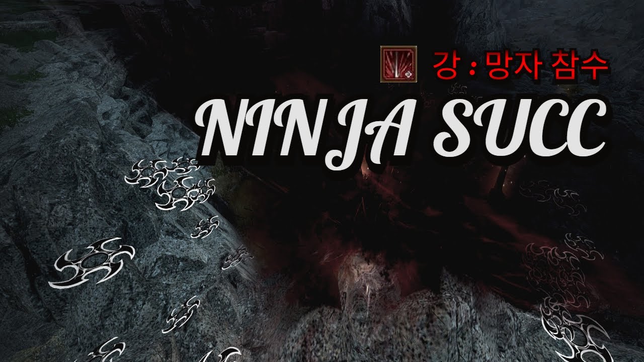 검은사막 전승닌자 오르비타 성 망참 후속타ㅣBDO Succession Ninja Orbita Beheading Subsequenta