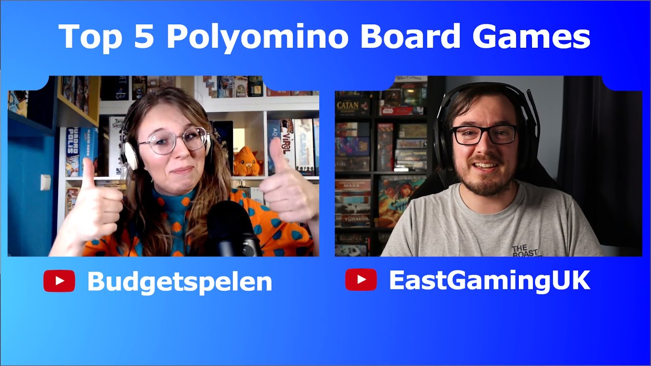 Top 5 Polyomino Board Games With Anna Wassenburg (Budgetspelen)