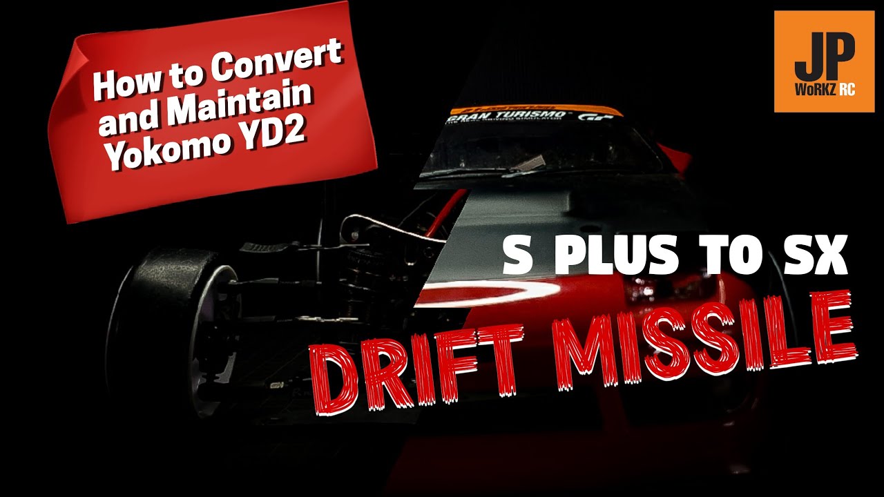 RC Drift | How To Convert & Maintain Yokomo YD2S To Great YD2 SX Drift Missile