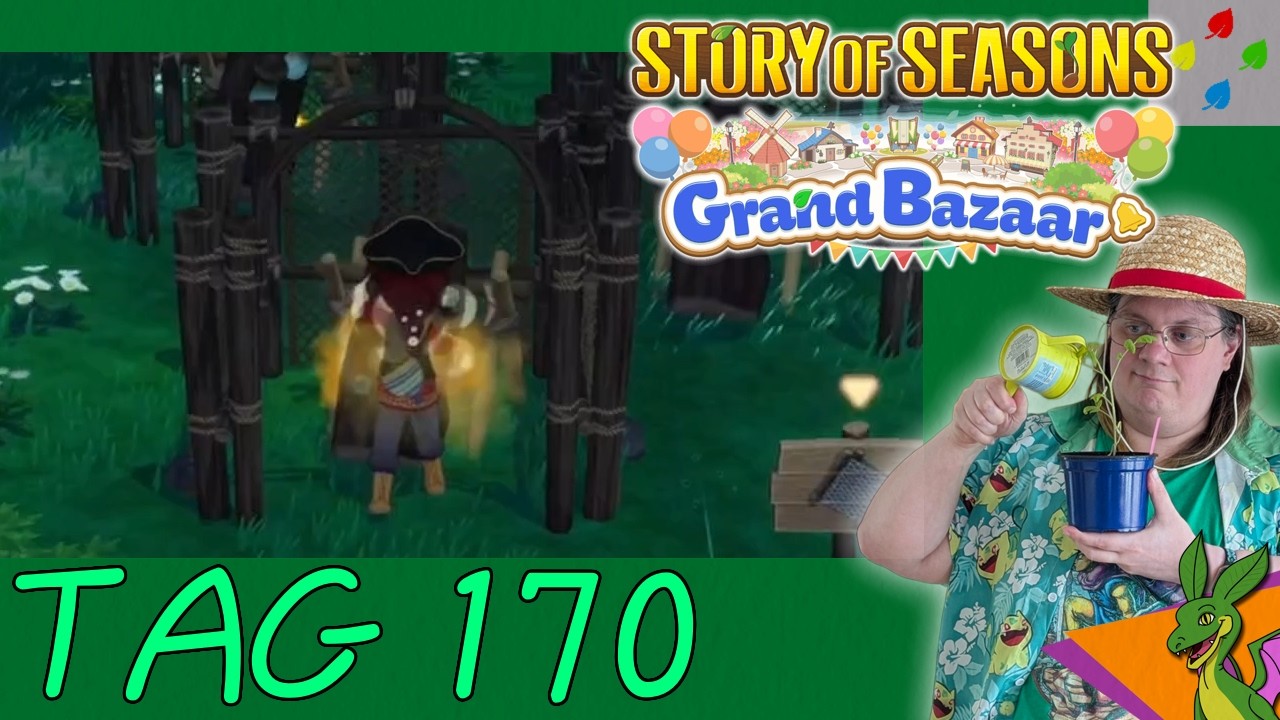 Wenn das Mehl ausgeht hat es wohl ein Date :D  - Story of Seasons Grand Bazaar Tag #170