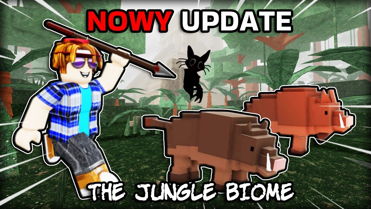 Przetrwałem Nowy Jungle Biome Update W 99 Nocy W Lesie